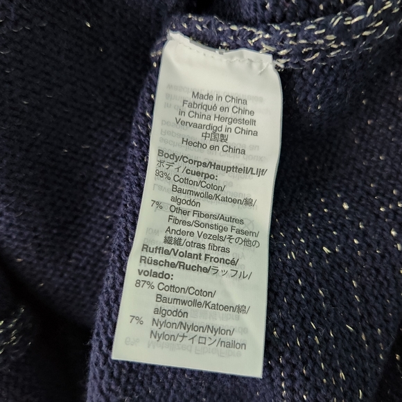 J. Crew Metallic Ruffle Sweater - Picture 5 of 5